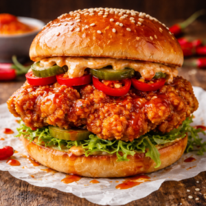 Spicy Chicken Burger